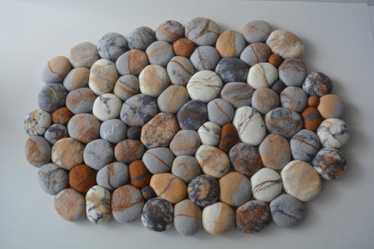 Multicoloured with some white