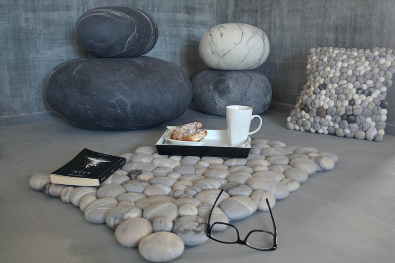 Beige and grey